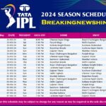 ipl t20 match scheule live match t 20